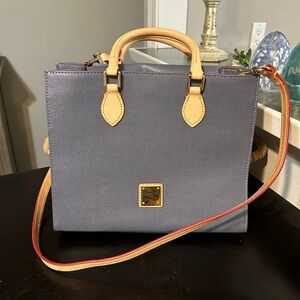 Dooney and Bourke Janine  Bag Blue / Gray color Leather